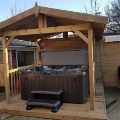 Jacuzzi® J235™ - 5-6 Person Hot Tub With Gazebo Package -Hot Tubs Sale 4