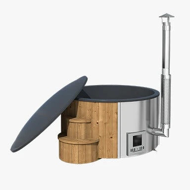 Outdoor Elite - 4 To 6 Person Wood Fired Hot Tub 9 Outdoor Elite - 4 To 6 Person Wood Fired Hot Tub - Image 7