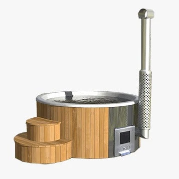 Outdoor Elite - 4 To 6 Person Wood Fired Hot Tub 8 Outdoor Elite - 4 To 6 Person Wood Fired Hot Tub - Image 6