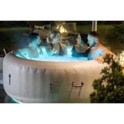 Lay-z Spa Lay-Z-Spa® AirJet Paris - 6 Person Inflatable Hot Tub -Hot Tubs Sale 60013 SPA 11 Supersize