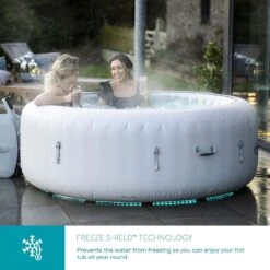 Lay-z Spa Lay-Z-Spa® AirJet Paris - 6 Person Inflatable Hot Tub -Hot Tubs Sale 60013 SPA 4 Supersize
