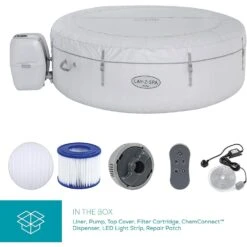 Lay-z Spa Lay-Z-Spa® AirJet Paris - 6 Person Inflatable Hot Tub -Hot Tubs Sale 60013 SPA 7 Supersize