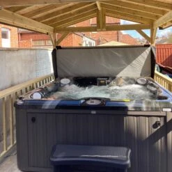 Apex Wooden Hot Tub Gazebo With Roof -Hot Tubs Sale ApexGazebo 4