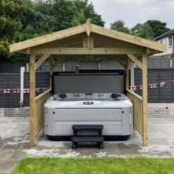 Apex Wooden Hot Tub Gazebo With Roof -Hot Tubs Sale ApexGazebo 9 9c8600e8 00e4 4999 9dd4 98c544e33777