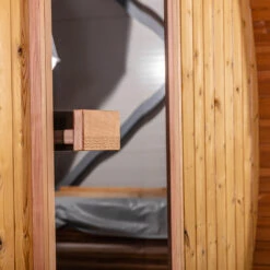 Hekla Barrel 250 - 6 Person Outdoor Sauna -Hot Tubs Sale BarrelSauna 26 b1c9aafe a59e 4edc 99ce f858f1da2a68