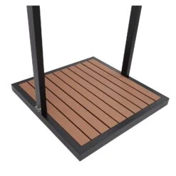 Zen Black Outdoor Shower With Wood Effect Base 11 Zen Black Outdoor Shower With Wood Effect Base -Hot Tubs Sale BeBa 28529 4 Supersize