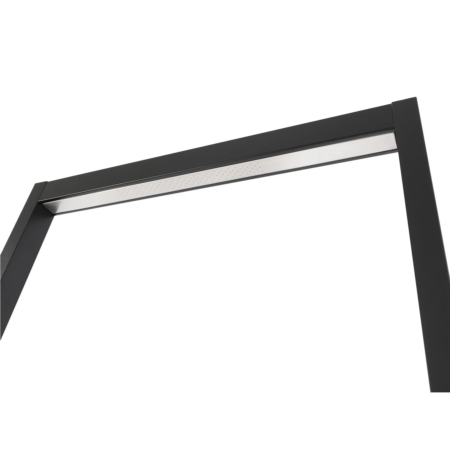 Zen Black Outdoor Shower With Wood Effect Base 7 Zen Black Outdoor Shower With Wood Effect Base - Image 5