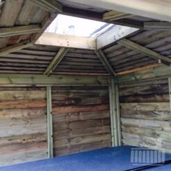 Brentano Wooden Hot Tub Gazebo With Tinted Dome Roof -Hot Tubs Sale Brentano New4 wm