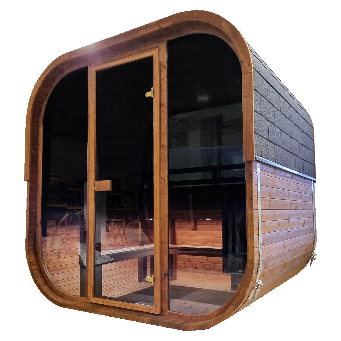 Hekla Cube 250 - 6 Person Outdoor Sauna 9 Hekla Cube 250 - 6 Person Outdoor Sauna - Image 7