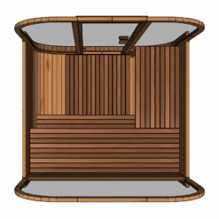 Hekla Cube 250 - 6 Person Outdoor Sauna 31 Hekla Cube 250 - 6 Person Outdoor Sauna -Hot Tubs Sale CubeSauna 1