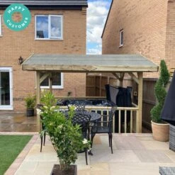 Apex Wooden Hot Tub Gazebo With Roof -Hot Tubs Sale DoolerStamped3