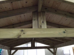 Apex Wooden Hot Tub Gazebo With Roof -Hot Tubs Sale IMG 2694