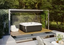 Jacuzzi® J355IP™ - 6 Person Hot Tub With 1 Lounger -Hot Tubs Sale JHT J355 Lifestyle SmokedEbony 2000x1429 f99b7350 6ef6 4ab0 b150 78d3b498d9db