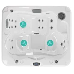 Jacuzzi® J215™ - 2-3 Person Hot Tub With 1 Lounger -Hot Tubs Sale Jacuzzi J215 2 3 seats new