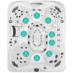 Jacuzzi® J495IP™ - 8-9 Person Hot Tub -Hot Tubs Sale Jacuzzi J495IP 8 9 seats