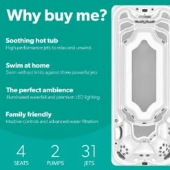 Hot Tubs Sale -Hot Tubs Sale Jacuzzi PowerActive J 19 Swim Spawbm