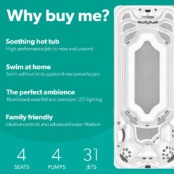 Hot Tubs Sale -Hot Tubs Sale Jacuzzi PowerPro J 19 Swim Spawbm