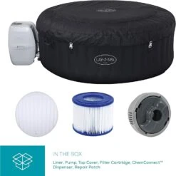 Lay-z Spa Lay-Z-Spa® AirJet Miami - 4 Person Inflatable Hot Tub -Hot Tubs Sale LayZSpaMiami3