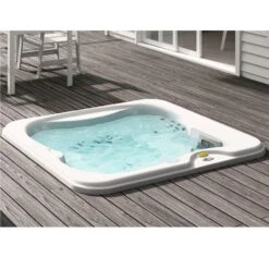 Jacuzzi® Lodge™ S - 3 Person Hot Tub With 1 Lounger -Hot Tubs Sale Lodge S sunk