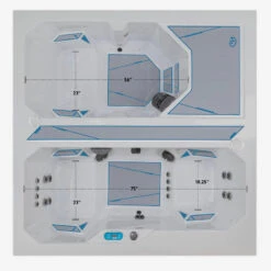 Master Spas® Michael Phelps Chilly GOAT™ Valaris - Dual Ice Bath And Hot Tub -Hot Tubs Sale MichaelPhelpsChillyGOATIceBathandHotTub 2