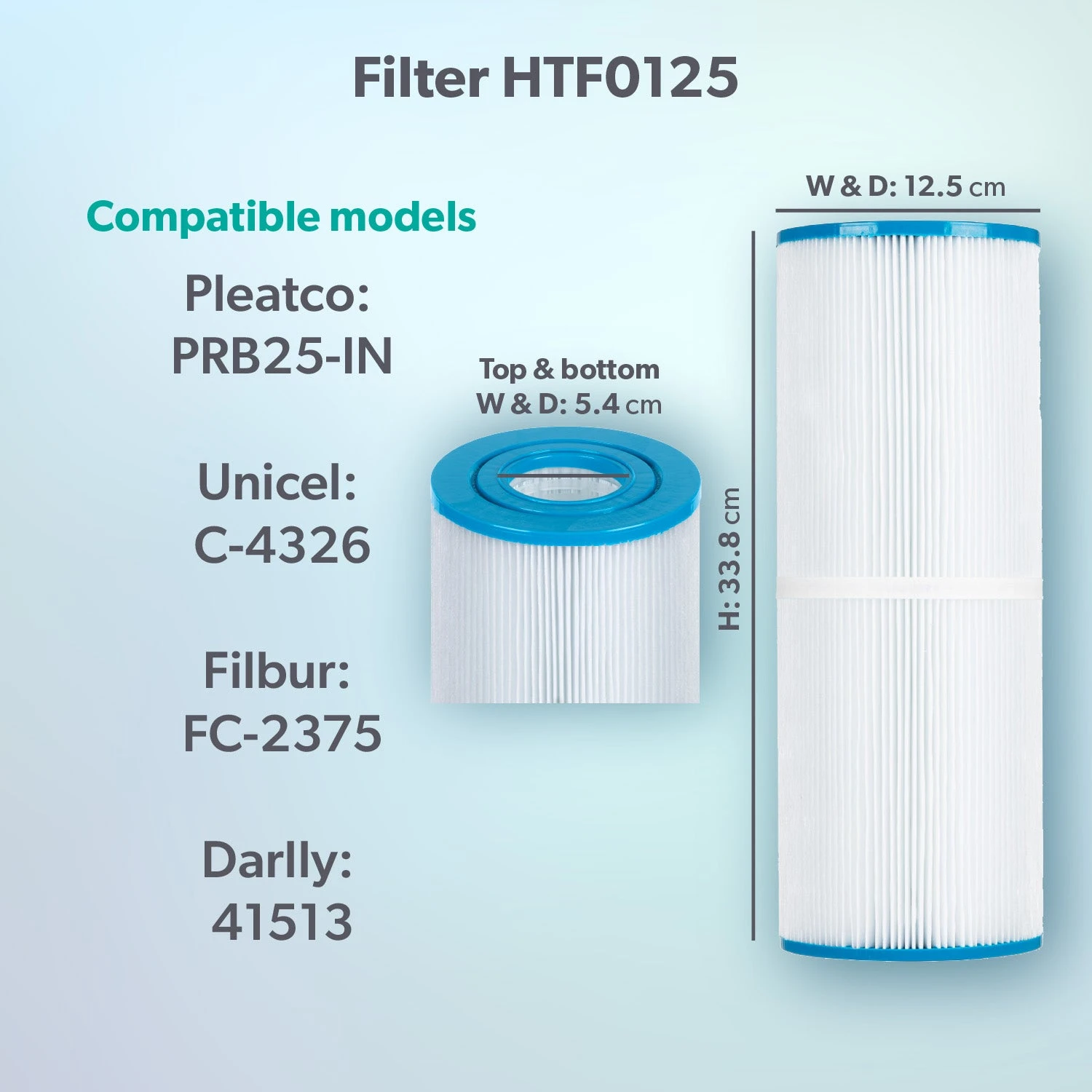 HTF0125 25sq Ft Hot Tub Filter - Arctic, Coyote Etc 7 HTF0125 25sq Ft Hot Tub Filter - Arctic, Coyote Etc - Image 5