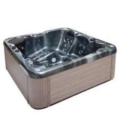 Outdoor Mist - 5 Person Hot Tub With 2 Loungers -Hot Tubs Sale OutdoorMistBlackSquare
