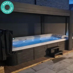 TidalFit Premium EP-14 - 14ft Swim Spa -Hot Tubs Sale TidalfitEP16Swimspa