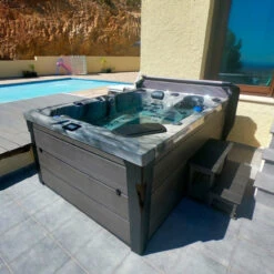 Outdoor Topaz - 3 Person Hot Tub With 2 Loungers -Hot Tubs Sale TopazHotTub 4