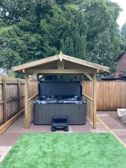 Jacuzzi® J235™ - 5-6 Person Hot Tub With Gazebo Package -Hot Tubs Sale Torriero1