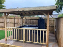 Jacuzzi® J235™ - 5-6 Person Hot Tub With Gazebo Package -Hot Tubs Sale Torriero3