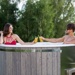 Outdoor Elite - 4 To 6 Person Wood Fired Hot Tub 41 Outdoor Elite - 4 To 6 Person Wood Fired Hot Tub -Hot Tubs Sale WoodFireHotTub 17