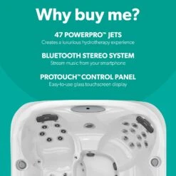 Jacuzzi® J435IP™ - 6 Person Hot Tub With 1 Lounger -Hot Tubs Sale j435
