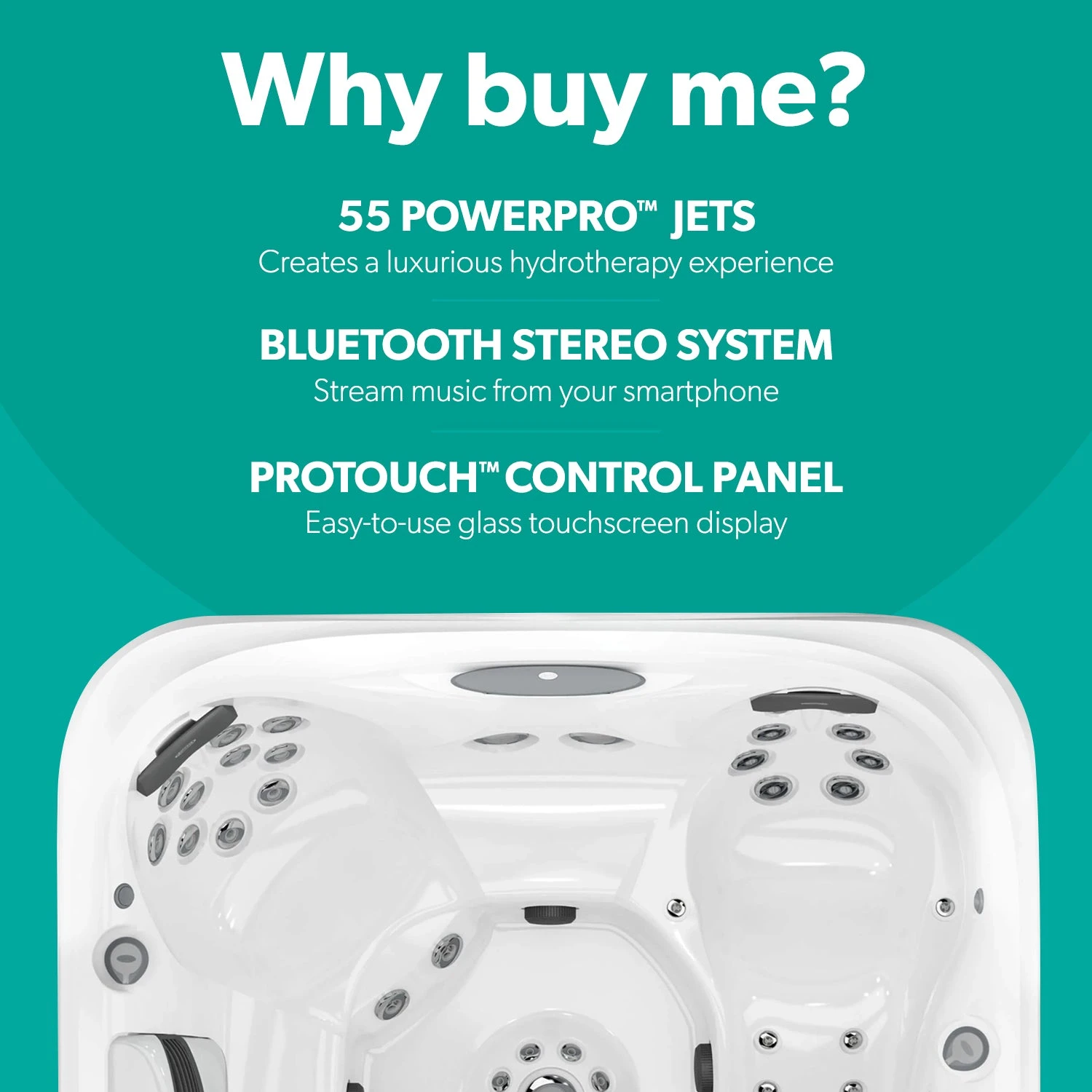 Jacuzzi® J475IP™ - 6 Person Hot Tub With 1 Lounger 4 Jacuzzi® J475IP™ - 6 Person Hot Tub With 1 Lounger - Image 2